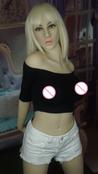 High Quality Real Sex Doll with Metal Skeleton 168 Doll House 2015 Love Doll Vagina Lifelike Pussy Realistic Sexy Toys invented by Automatic Woman